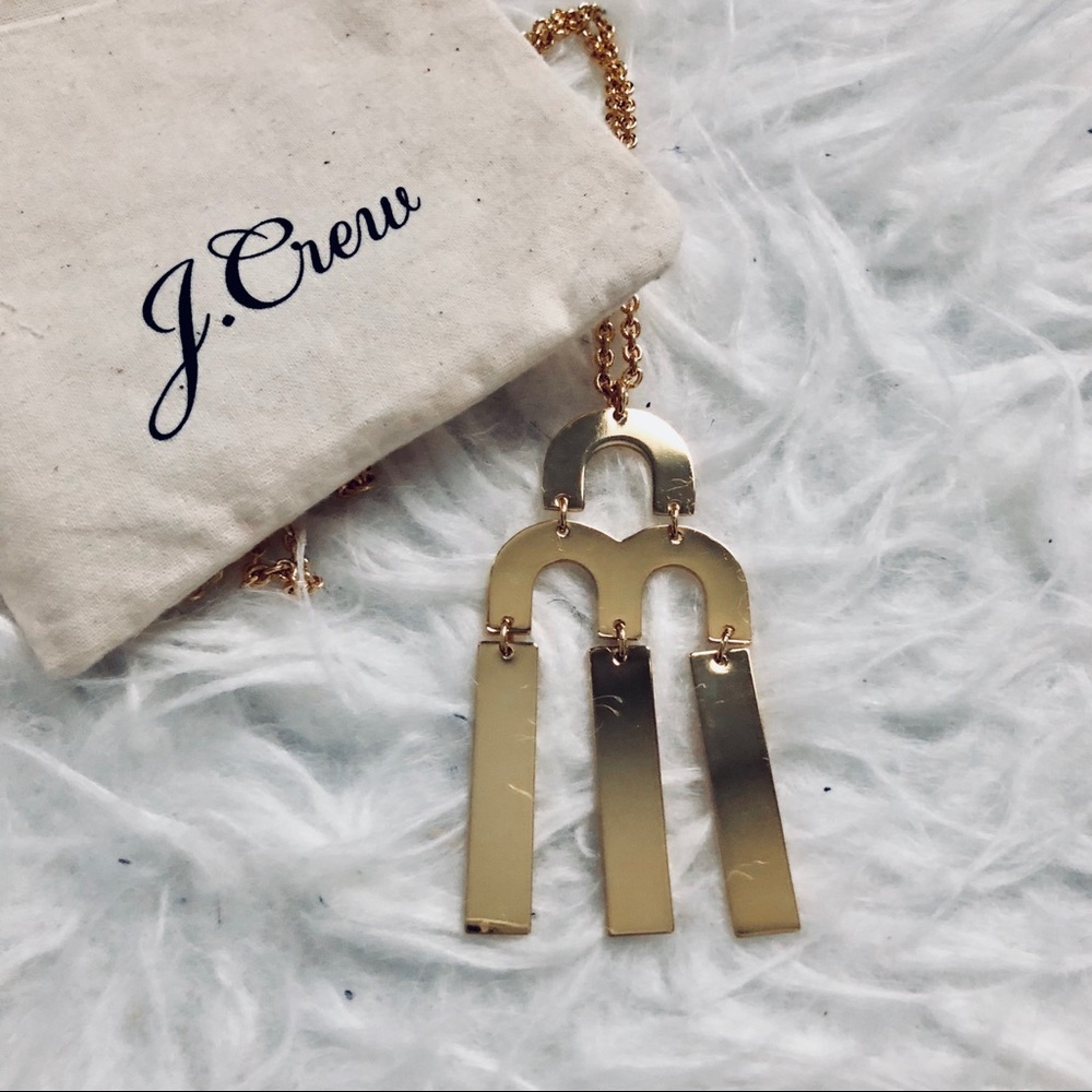 J. Crew Tuning Fork Necklace